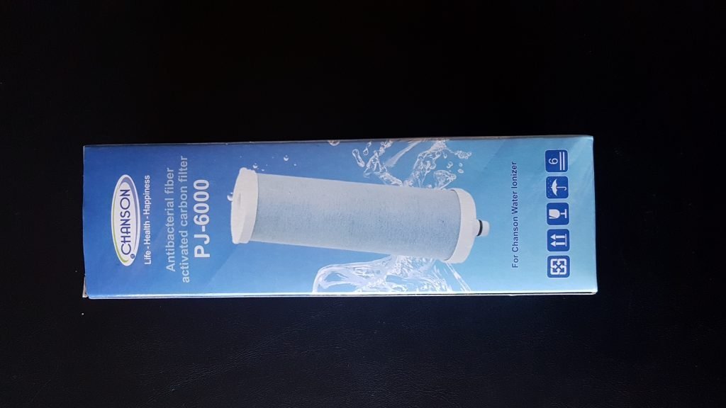Chanson PJ6000 Replacement Ionizer Water Filter Cartridge - Alkaline Carbon Block